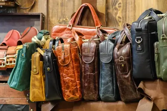 An Image of Leather Bags