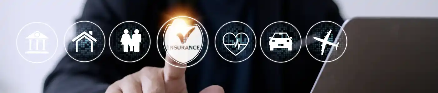 Insurance on a virtual screen